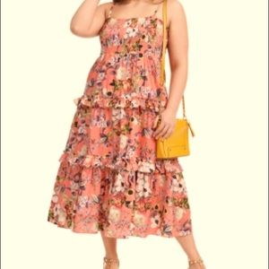 INC Floral maxi dress